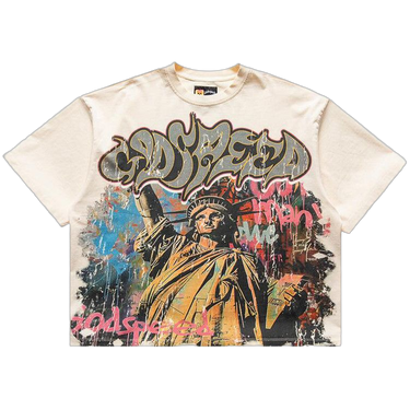 Godspeed Vandal T-Shirt Bone - 11652-1SS2504GVTB-BONE - View 1 | Next Step
