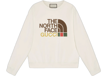 Gucci x The North Face Cotton Sweatshirt Ivory - 626990 XJDCM 9756 - View 1 | Next Step
