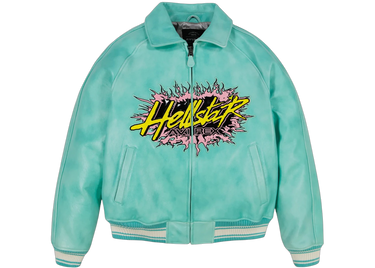 Hellstar x Avirex Jacket Turquoise - hellstar-x-avirex-jacket-turquoise - View 1 | Next Step