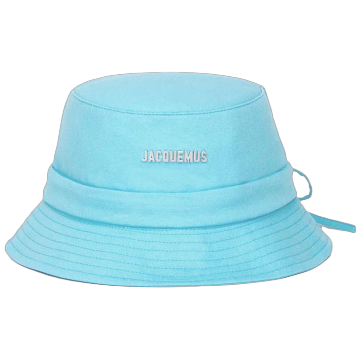 Jacquemus Le Bob Gadjo Bow Bucket Hat Turquoise