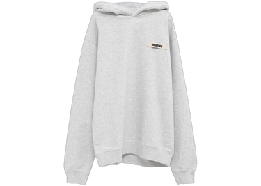 Jacquemus Le Hoodie Gros Grain 950 Grey - 245JS247-2036-M14 - View 1 | Next Step