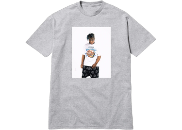 Juice Wrld X Revenge Photo T-Shirt Grey - juice-wrld-x-revenge-photo-tee-grey - View 1 | Next Step