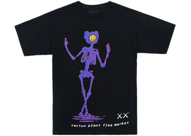 KAWS x Cactus Plant Flea Market T-shirt Black - kaws-x-cactus-plant-flea-market-t-shirt-black - View 1 | Next Step