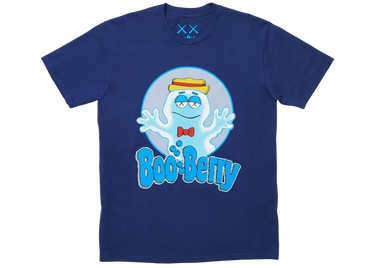 KAWS x Monsters Boo Berry T-shirt Blue - kaws-x-monsters-boo-berry-t-shirt-blue - View 1 | Next Step