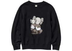 KAWS x Uniqlo Kids Longsleeve Sweatshirt (US Sizing) Black