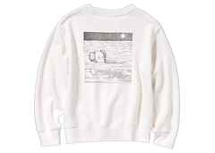 KAWS x Uniqlo Kids Longsleeve Sweatshirt (US Sizing) Off White