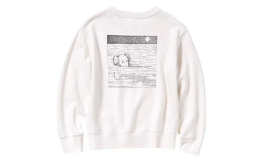 KAWS x Uniqlo Longsleeve Sweatshirt Off White | Next Step