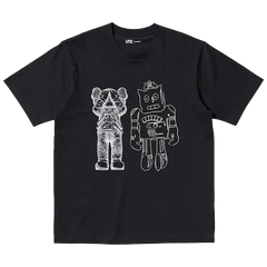 KAWS x Uniqlo Robot Graphic Black