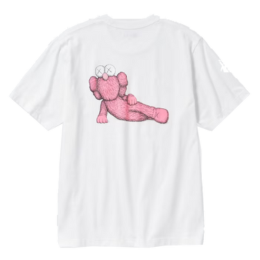 KAWS x Uniqlo T-Shirt Pink Graphic | Next Step