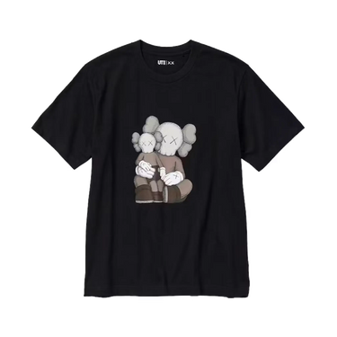 KAWS x Uniqlo UT Short Sleeve Graphic T-shirt Black | Next Step