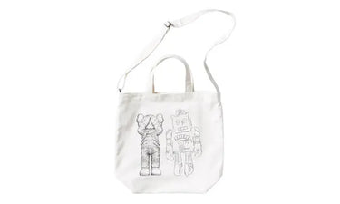 KAWS x Uniqlo Warhol 2Way Tote Bag White | Next Step