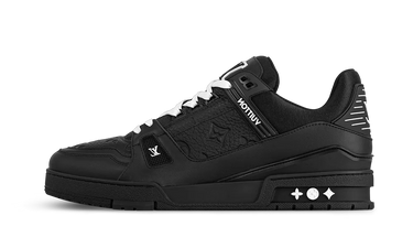 Louis Vuitton Trainer Black Embossed Monogram - 1AAREY - View 1 | Next Step