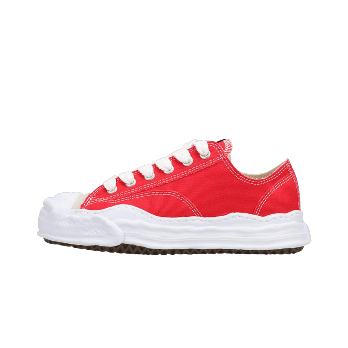 Maison Mihara Yasuhiro Hank OG Sole Canvas Low Red