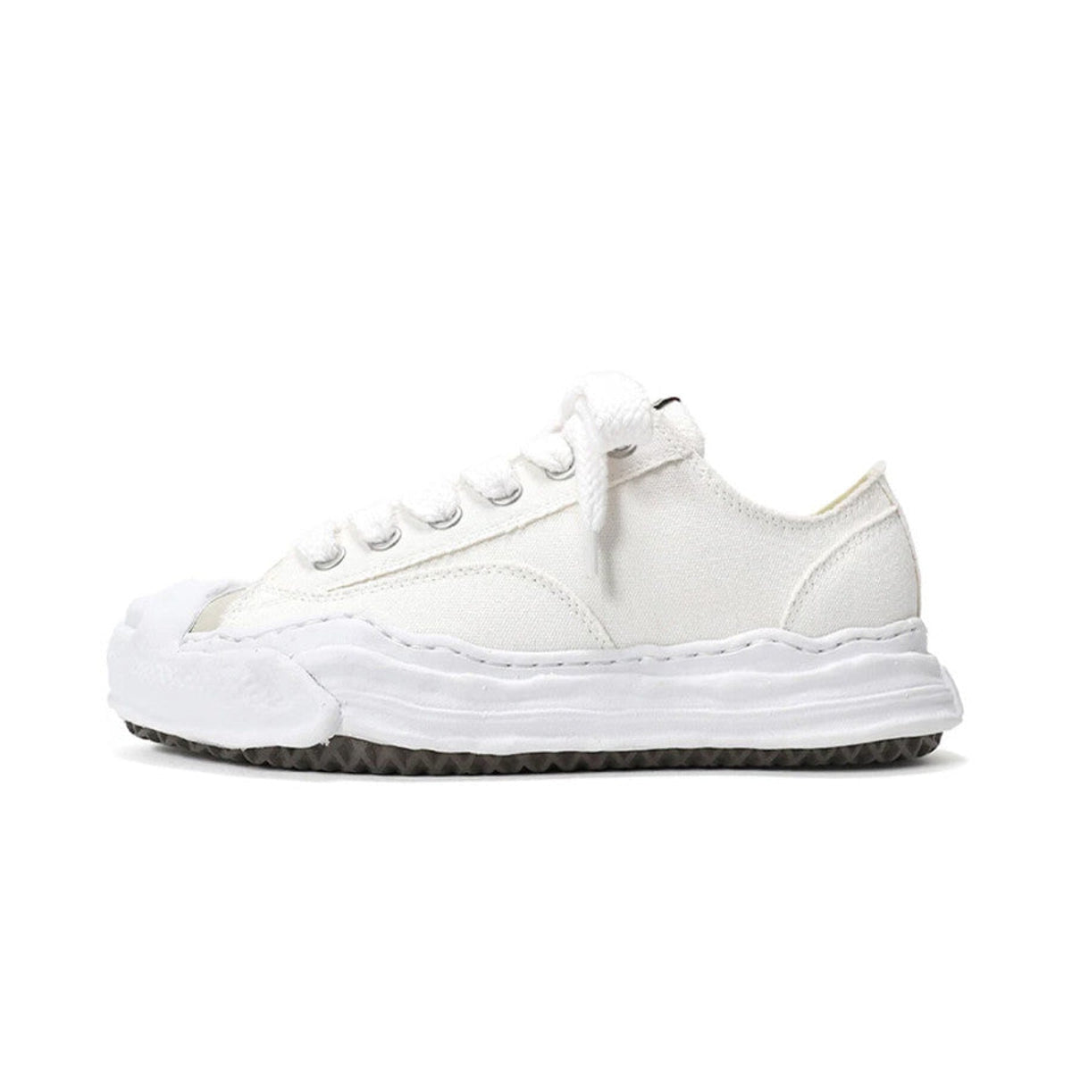 Maison Mihara Yasuhiro Hank OG Sole Canvas Low White