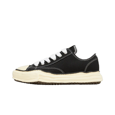 Maison Mihara Yasuhiro Peterson OG Sole Canvas Low Black White - A09FW733-BLK - View 1 | Next Step