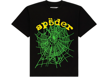 Sp5der OG Web V2 T-Shirt Black/Multicolor