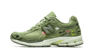 New Balance 2002R Bryant Giles Olive Green - M2002RAG - View 1 | Next Step