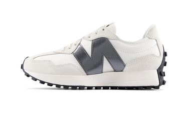 New Balance 327 White Dark Grey - WS327JWB - View 1 | Next Step