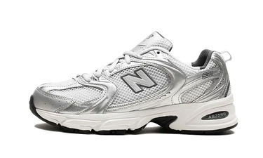 New Balance 530 Grey Matter Silver Metallic - MR530LG - View 1 | Next Step