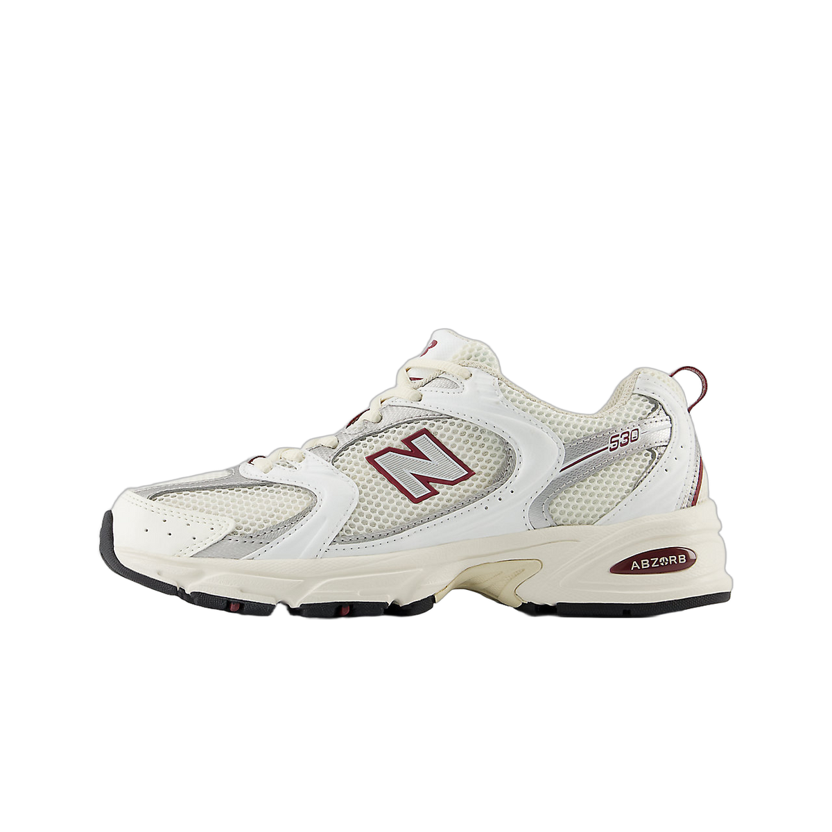 New Balance 530 Sea Salt Mercury Red
