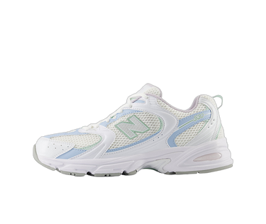 New Balance 530 White Light Chrome Blue Clay Ash - MR530PC - View 1 | Next Step