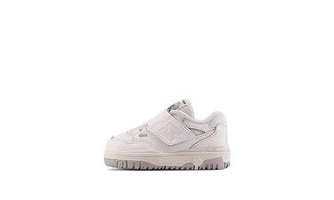 New Balance 550 Bungee Lace Top Strap White Baby (TD) | Next Step