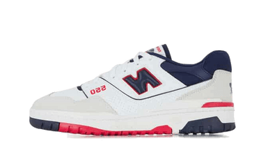 New Balance 550 Premium White Navy Red - BB550CC1 - View 1 | Next Step