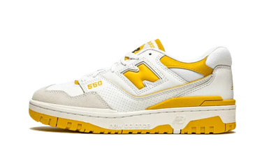 New Balance 550 Sea Salt Varsity Gold - BB550LA1 - View 1 | Next Step