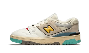 New Balance 550 Sea Salt Yellow - GSB550SC - View 1 | Next Step