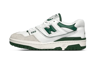 New Balance 550 White Green - BB550WT1 - View 1 | Next Step