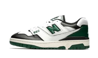 New Balance 550 White Green Black - BB550LE1 - View 1 | Next Step