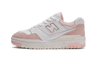 New Balance 550 White Pink Sea Salt (GS) - GSB550CD - View 1 | Next Step