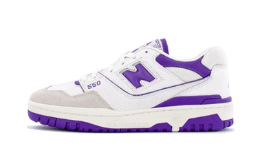 New Balance 550 White Purple - BB550WR1 - View 1 | Next Step