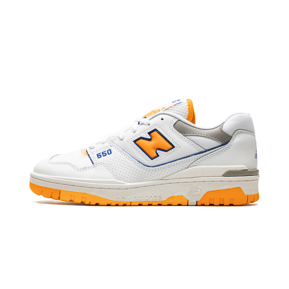 New Balance 550 White Vibrant Orange