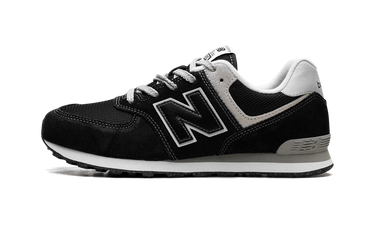 New Balance 574 Core Black White - GC574EVB - View 1 | Next Step