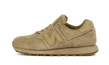 New Balance 574 Ghost Stone Island Dark Beige - U574BSSC - View 1 | Next Step