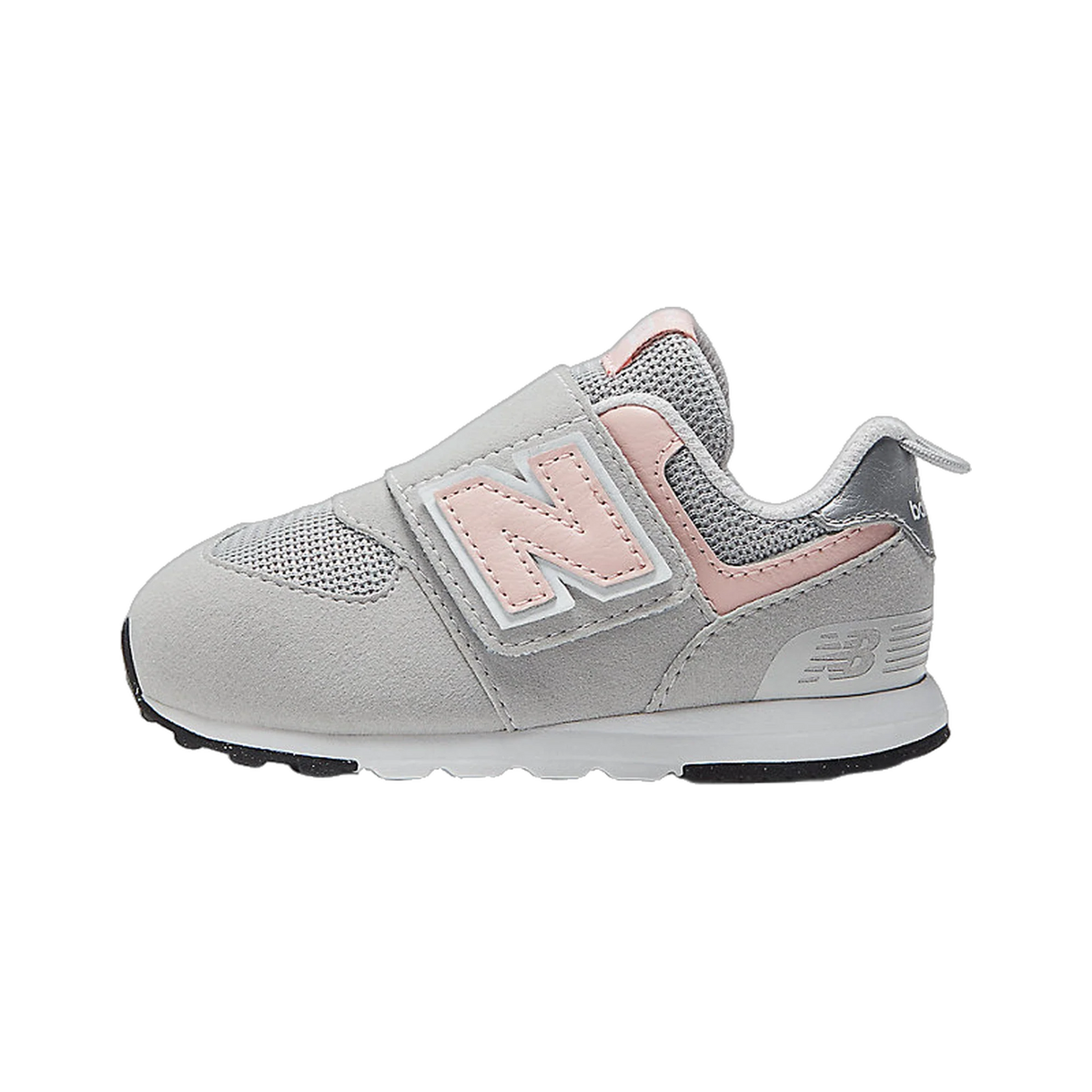 New Balance 574 Hook and Loop Rain Cloud Pink Haze (TD)