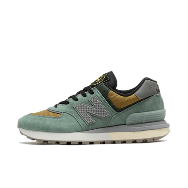 New Balance 574 X Stone Island Legacy Light Green - U574LGTN - View 1 | Next Step