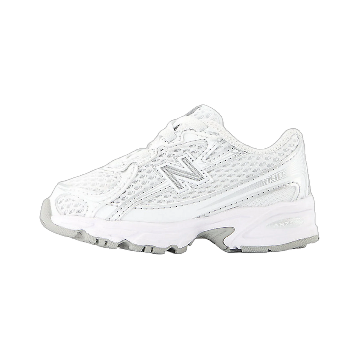 New Balance 740 Bungee Lace White Silver Metallic (TD)