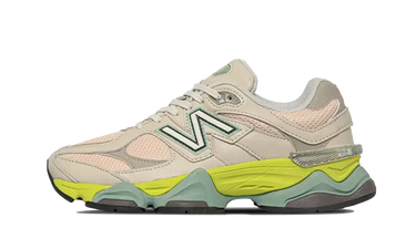 New Balance 9060 Moonbeam Vintage Rose Lime - U9060GCB - View 1 | Next Step