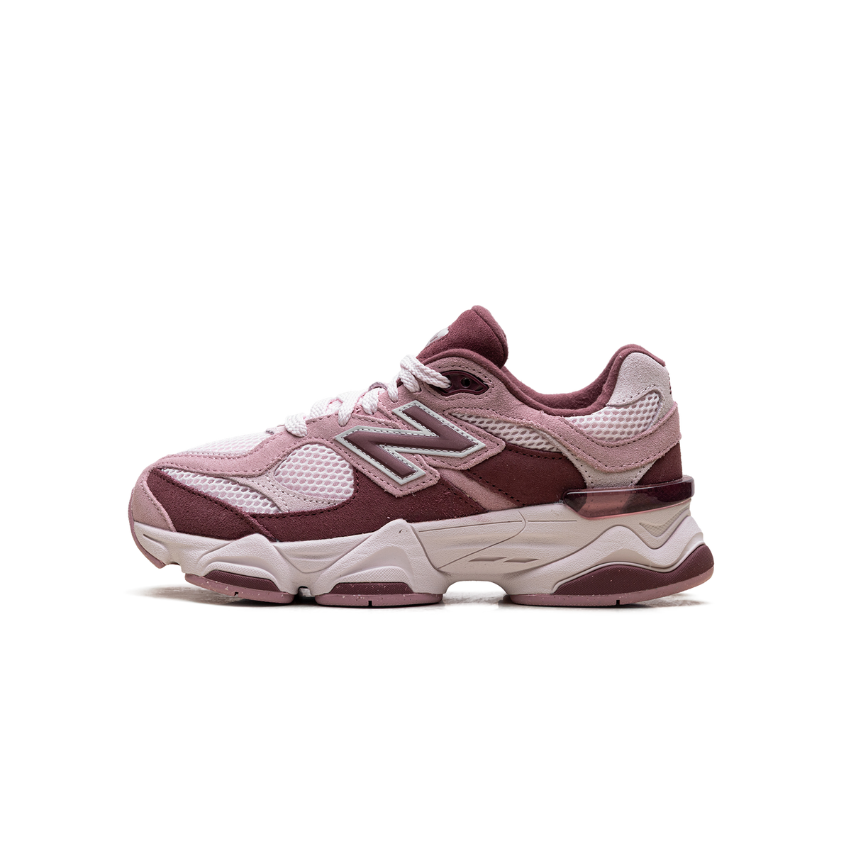 New Balance 9060 Pink Granite Washed Burgundy