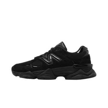 New Balance 9060 Triple Black Patent - U9060ZBO - View 1 | Next Step