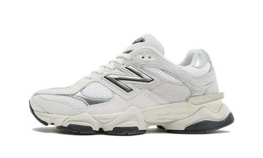 New Balance 9060 White Black Metallic Silver - U9060JRB - View 1 | Next Step