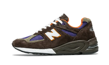 New Balance 990 V2 Made In Usa Brown Purple - M990BR2 - View 1 | Next Step