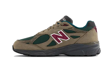New Balance 990 V3 Made In USA Green Olive - M990GP3 - View 1 | Next Step
