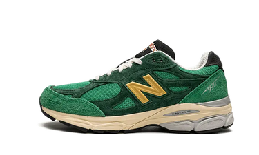 New Balance 990 V3 MiUSA Teddy Santis Green Gold - M990GG3 - View 1 | Next Step