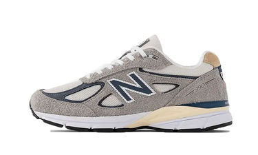 New Balance 990 V4 Made In USA Grey Suede - U990TA4 - View 1 | Next Step