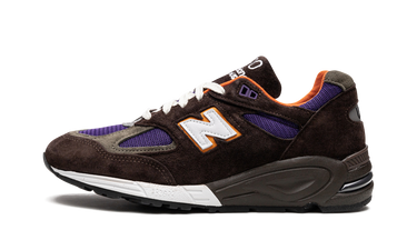 New Balance 990v2 MiUSA Brown Purple - M990BR2 - View 1 | Next Step