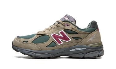New Balance 990v3 MiUSA Teddy Santis Green Purple - M990GP3 - View 1 | Next Step