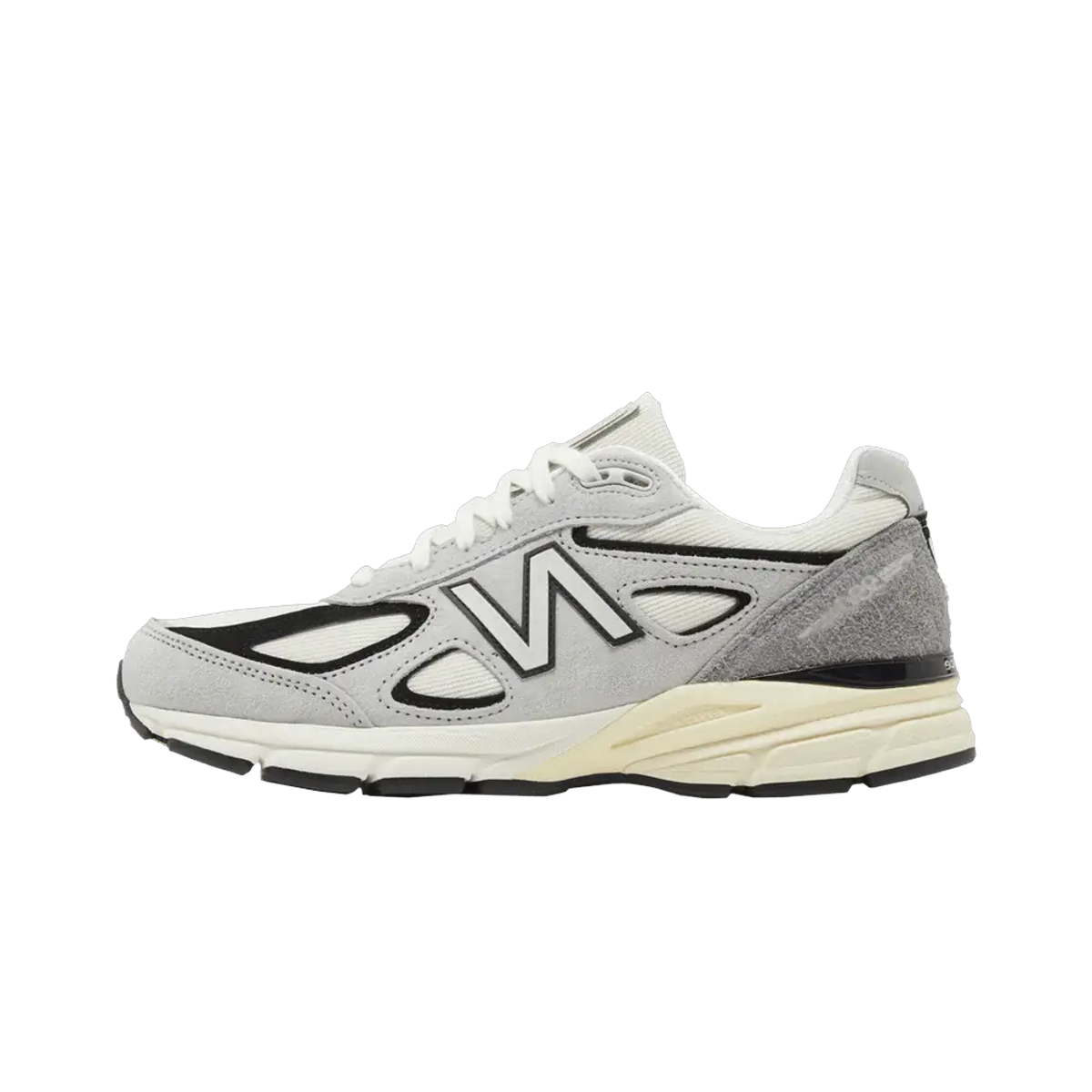 New Balance 990v4 MiUSA Teddy Santis Grey Black Cream